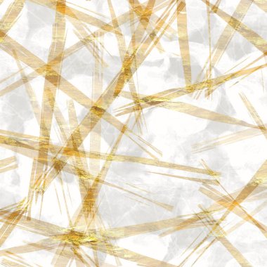 Altın metalik el yapımı pirinç kağıdı dokusu. Pürüzsüz washi tabakası ve bulanık altın metal pulları. Modern düğün dokusu, zarif kırtasiye ve asgari Japon tarzı tasarım unsurları için..