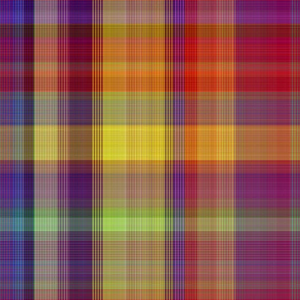 Colorful winter masculine seamless plaid texture. Multicolor space dyed effect checker background. Woven tweed pattern tile.