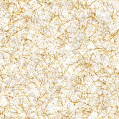 Metalik altın kıvrımlı el yapımı pirinç kağıdı dokusu. Kusursuz washi örtüsü. Lüks düğün dokusu, zarif kırtasiye ve en az Japon stili tasarım öğesi için..