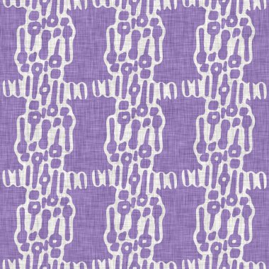 Lavanta çiftliği kırık şerit deseni. Çizgili ülke çizgileri parmak izlerinin üzerine örülmüş. Mor rustik baskılı kumaş efekti. Provence stili, pejmürde ev dekoru kumaşı..