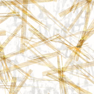 Altın metalik el yapımı pirinç kağıdı dokusu. Pürüzsüz washi tabakası ve bulanık altın metal pulları. Modern düğün dokusu, zarif kırtasiye ve asgari Japon tarzı tasarım unsurları için..