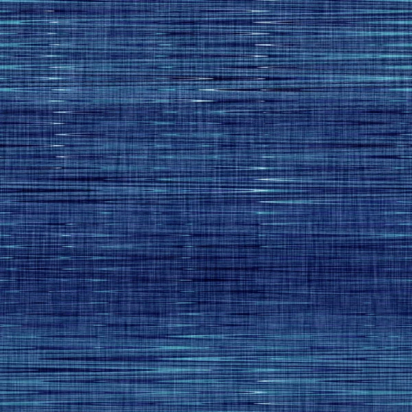 Textura clásica de tela de camisa masculina de rayas tejidas azules. El espacio marino teñido de fondo melange martillado. Paño de moda textil simple y sin costuras. Tejido de alta resolución en toda la impresión. — Foto de Stock