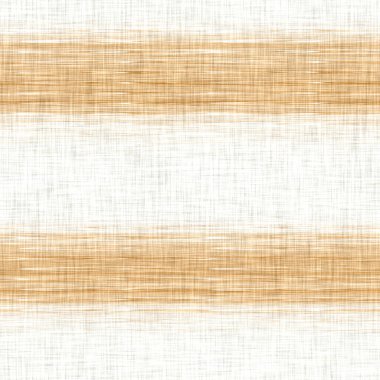 Kırık çizgili çarşaf dokusu. Organik düzensiz çizgili, pürüzsüz desen. Ev dekorasyonu için modern düz 2 tonlu bahar tekstili. Çiftlik evi tarama stili rustik turuncu her yerde..