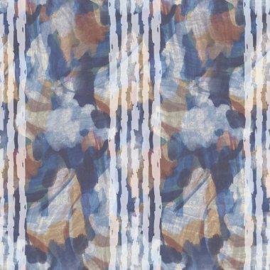 Kırsal Fransız gri çizgili baskılı kumaş. Kusursuz Avrupa tarzı yumuşak döşeme deseni. Batik 'in dijital baskı efekti. Değişik mavi dekoratif kumaş. Yüksek kalite raster jpg