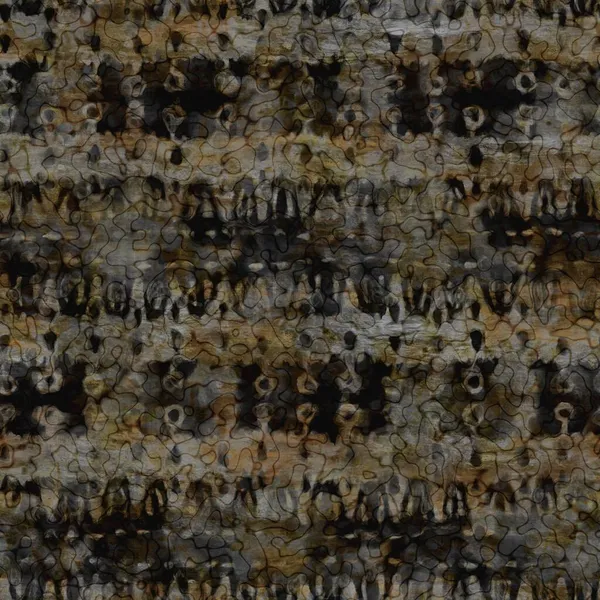 Rustic mottled charcoal grey french linen woven texture background. Worn neutral old vintage cloth printed fabric textile. Distressed all over print . Irregular uneven stained rough grunge effect. — Stock Photo, Image