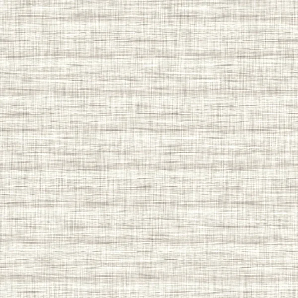 Textura de lino de fondo con raya rota. Patrón orgánico de rayas irregulares sin costura. Moderno eco textil natural liso para la decoración del hogar. Granja estilo escándalo rústico gris por todas partes imprimir. — Foto de Stock