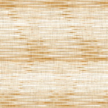 Kırık çizgili çarşaf dokusu. Organik düzensiz çizgili, pürüzsüz desen. Ev dekorasyonu için modern düz 2 tonlu bahar tekstili. Çiftlik evi tarama stili rustik turuncu her yerde..
