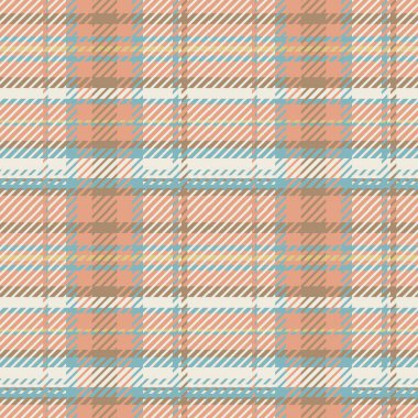 Cinsiyet olarak nötr ekoseli vektör deseni. Gingham bebek renk kontrolü geçmişi. Her tarafı kumaşla örülmüş.. 