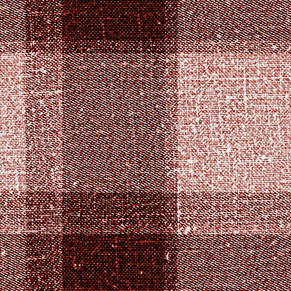 复古红色黑色水牛格子花检查无缝图案。传统的美国乡村伐木工人风格。Rustic正方形格子织物纹理. — 图库照片