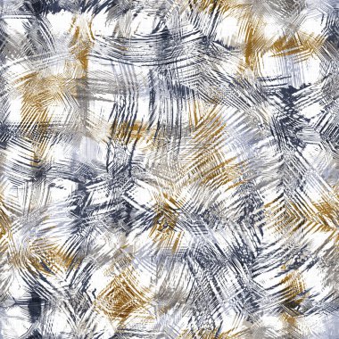 Erkeksi geometrik arıza kusursuz desen. Erkek modası için bozulmuş lacivert beyaz retro-jeo biçimi. Modern eskimiş karamsar tasarım örneği. Yüksek çözünürlüklü tekrarlanabilir kiremit.