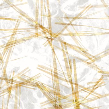 Altın metalik el yapımı pirinç kağıdı dokusu. Pürüzsüz washi tabakası ve bulanık altın metal pulları. Modern düğün dokusu, zarif kırtasiye ve asgari Japon tarzı tasarım unsurları için..