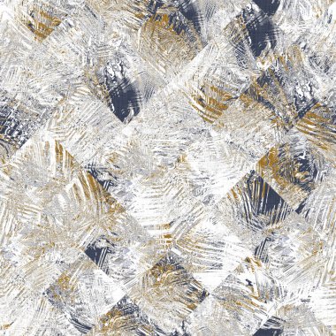 Erkeksi geometrik arıza kusursuz desen. Erkek modası için bozulmuş lacivert beyaz retro-jeo biçimi. Modern retro ışık tasarım örneği. Yüksek çözünürlüklü tekrarlanabilir kiremit.