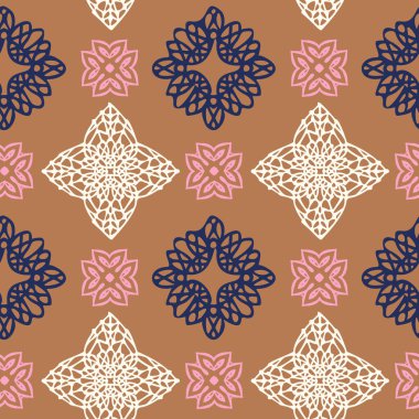 Erkeksi çiçek deseni pürüzsüz bir şekilde gelişir. Dijital albüm kağıdı ve tekrarlanabilir erkekler için basit şekil vektör içinde hediye paketi tasarımı.