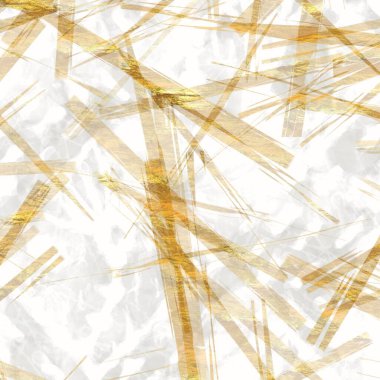 Altın metalik el yapımı pirinç kağıdı dokusu. Pürüzsüz washi tabakası ve bulanık altın metal pulları. Modern düğün dokusu, zarif kırtasiye ve asgari Japon tarzı tasarım unsurları için..