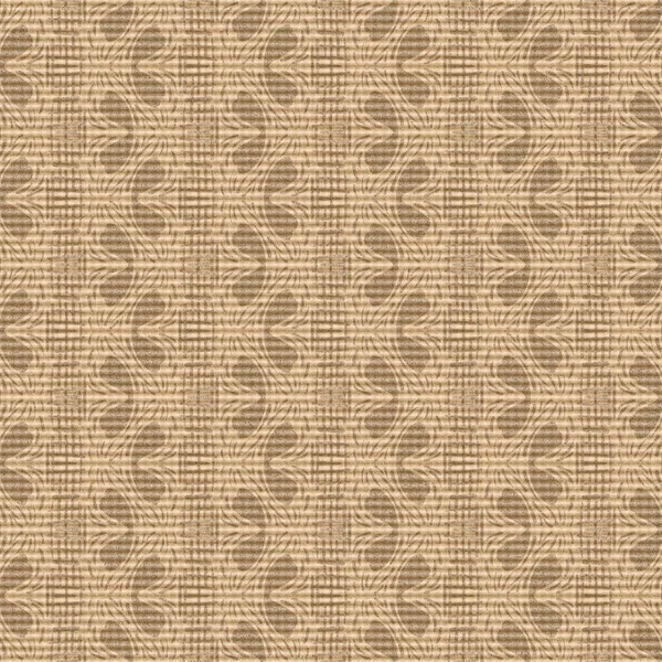 Ecru recycled corrugated pulp card paper texture. Ribbed plain neutral brown kraft material. Eco packaging, shipping and craft stationery gift wrap. — Stock Photo, Image