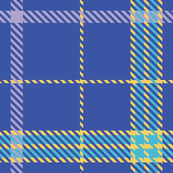 Primavera patrón de vectores a cuadros sin costura fresca. Fondo del inspector de color brillante Gingham. tweed tejido por todas partes imprimir. — Vector de stock