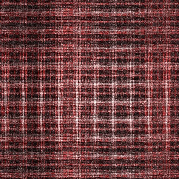 Retro rød sort bøffel plaid check sømløse mønster. Traditionel amerikansk land skovhugger stil. Rustik firkantet ternet stof tekstur. - Stock-foto