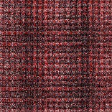 Kırmızı siyah bufalo ekoseli, kusursuz desen. Geleneksel Amerikan kırsalında oduncu tarzı. Kırsal kare kareli kareli kumaş dokusu.