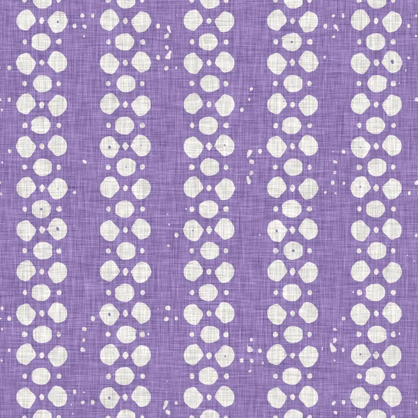 Lavender farm house broken stripe pattern. Line striped country woven all over prints. Purple rustic printed texture fabric effect. Provence style shabby chic home decor swatch. — Stock Photo, Image