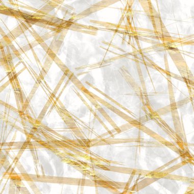 Altın metalik el yapımı pirinç kağıdı dokusu. Pürüzsüz washi tabakası ve bulanık altın metal pulları. Modern düğün dokusu, zarif kırtasiye ve asgari Japon tarzı tasarım unsurları için..