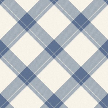 Çiftlik evi mavi ekoseli desenli. Tüvit duvar kâğıdı tasarımı için tüm baskı üzerinde klasik tarz twill. 