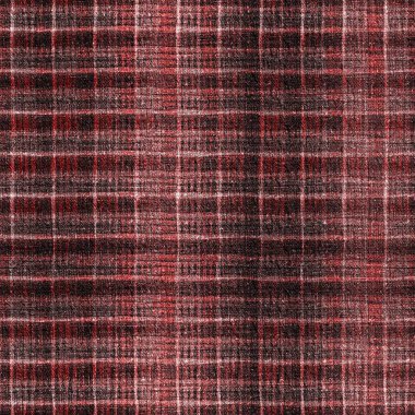 Kırmızı siyah bufalo ekoseli, kusursuz desen. Geleneksel Amerikan kırsalında oduncu tarzı. Kırsal kare kareli kareli kumaş dokusu.