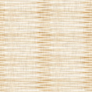 Kırık çizgili çarşaf dokusu. Organik düzensiz çizgili, pürüzsüz desen. Ev dekorasyonu için modern düz 2 tonlu bahar tekstili. Çiftlik evi tarama stili rustik turuncu her yerde..