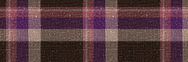 Klasik kış ekoseli, dikişsiz kenar kenar kenarı. Modern gingham Checker arka planı. Dokuma İskoç erkeksi tüvit efekt kurdele bayrağı. 