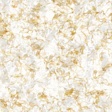 Metalik altın kıvrımlı el yapımı pirinç kağıdı dokusu. Kusursuz washi örtüsü. Lüks düğün dokusu, zarif kırtasiye ve en az Japon stili tasarım öğesi için..