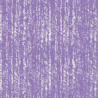 Lavanta çiftliği kırık şerit deseni. Çizgili ülke çizgileri parmak izlerinin üzerine örülmüş. Mor rustik baskılı kumaş efekti. Provence stili, pejmürde ev dekoru kumaşı..