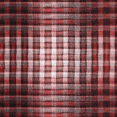 Kırmızı siyah bufalo ekoseli, kusursuz desen. Geleneksel Amerikan kırsalında oduncu tarzı. Kırsal kare kareli kareli kumaş dokusu.