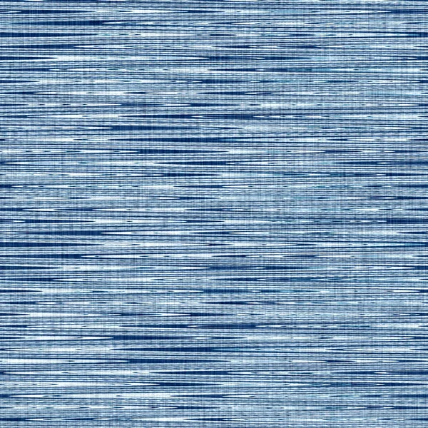 Textura clásica de tela de camisa masculina de rayas tejidas azules. El espacio marino teñido de fondo melange martillado. Paño de moda textil simple y sin costuras. Tejido de alta resolución en toda la impresión. — Foto de Stock