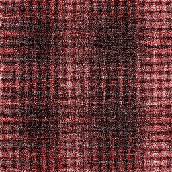 Retro red black buffalo plaid check seamless pattern. Traditional american country lumberjack style. Rustic square checkered fabric texture. — Stock Photo, Image
