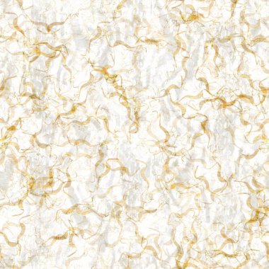 Metalik altın kıvrımlı el yapımı pirinç kağıdı dokusu. Kusursuz washi örtüsü. Lüks düğün dokusu, zarif kırtasiye ve en az Japon stili tasarım öğesi için..