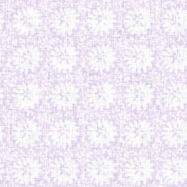 Sömlös blek lila tvätta ombre struktur mönster. Fläckig vintage inredning med 80-talets blå tvättäkta effekt. — Stockfoto