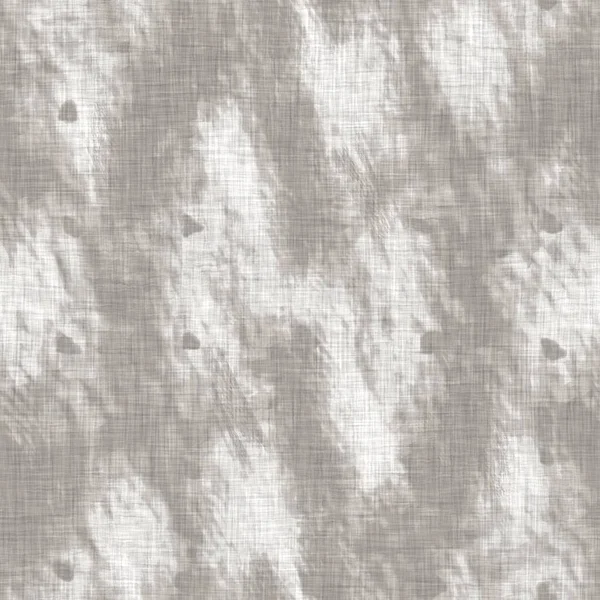 Zökkenőmentes francia semleges zöld foltos parasztház vászon hatás háttér. Provence szürke fehér rusztikus kimosta szőtt minta textúra. Shabby elegáns stílusú ház textil nyomat. — Stock Fotó