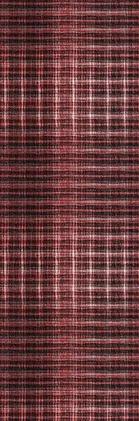 Retro red black buffalo plaid check seamless border pattern. Traditionnel style bûcheron américain fond de téléphone de médias sociaux. Rustique carré à carreaux tissu texture signet. — Photo