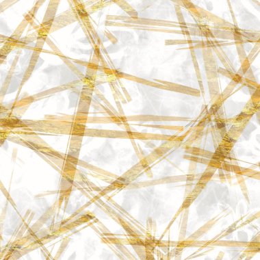 Altın metalik el yapımı pirinç kağıdı dokusu. Pürüzsüz washi tabakası ve bulanık altın metal pulları. Modern düğün dokusu, zarif kırtasiye ve asgari Japon tarzı tasarım unsurları için..