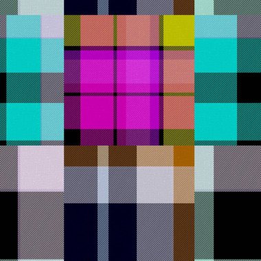 Kusursuz madras yama desenli ekose pamuk deseni. Tablolanabilir örtü kumaş efekti keten kontrolü arka planı. 