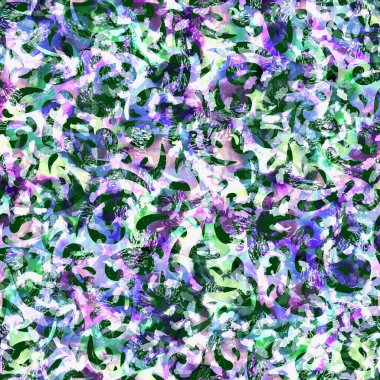 Kusursuz leylak, ombre deseni deseni. 80 'lerin mavi yıkama efektli benekli ev dekoru. 