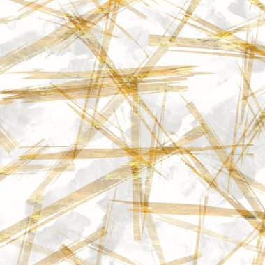 Altın metalik el yapımı pirinç kağıdı dokusu. Pürüzsüz washi tabakası ve bulanık altın metal pulları. Modern düğün dokusu, zarif kırtasiye ve asgari Japon tarzı tasarım unsurları için..