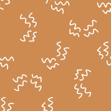 Cinsiyet nötr geometrik şekil kusursuz vektör arkaplan. Basit, tuhaf, soyut, iki tonlu bir model. Çocuk odası duvar kâğıdı ya da her yerde skandal var.. 