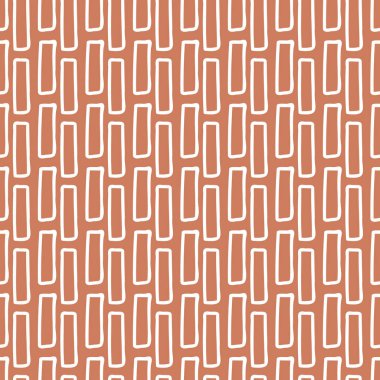 Cinsiyet nötr geometrik şekil kusursuz vektör arkaplan. Basit, tuhaf, soyut, iki tonlu bir model. Çocuk odası duvar kâğıdı ya da her yerde skandal var.. 