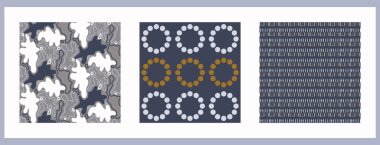 Erkeksi geometrik dijital kağıt koleksiyonu. Klasik retro jeo şekli kusursuz desen dokusu. Tekrarlanabilir erkek takımı hediye paketi tasarımı.