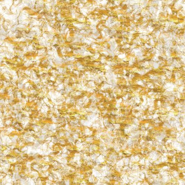 Altın metalik el yapımı pirinç kağıdı dokusu. Kusursuz washi tabakası ve altın metal pulları. Modern düğün dokusu, zarif kırtasiye ve en az Japon stili bulanık tasarım öğeleri için
