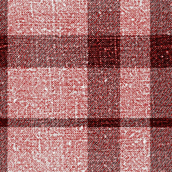 Retro red black buffalo plaid check seamless pattern. Traditional american country lumberjack style. Rustic square checkered fabric texture. — Stock Photo, Image