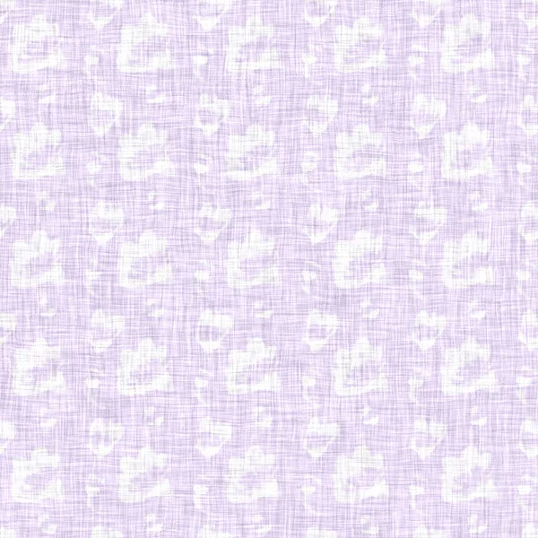 Seamless pale lilac wash ombre texture pattern. Mottled vintage home decor with 80s blue washy effect. — Stock Photo, Image