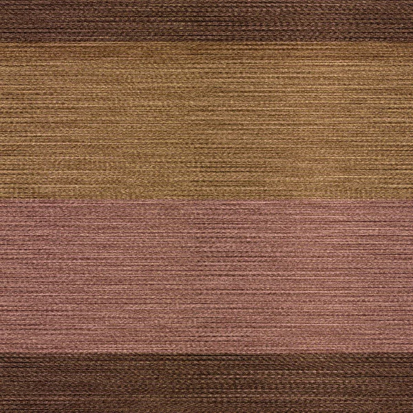 Espace naturel teint bande de marne tissé motif sans couture. Tonal brun hiver fil linéaire effet tissu. Dark masculine bruyère mélange textile fond tuile. — Photo