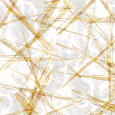 Altın metalik el yapımı pirinç kağıdı dokusu. Pürüzsüz washi tabakası ve bulanık altın metal pulları. Modern düğün dokusu, zarif kırtasiye ve asgari Japon tarzı tasarım unsurları için..