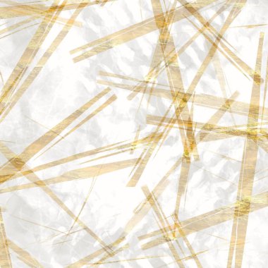 Altın metalik el yapımı pirinç kağıdı dokusu. Pürüzsüz washi tabakası ve bulanık altın metal pulları. Modern düğün dokusu, zarif kırtasiye ve asgari Japon tarzı tasarım unsurları için..